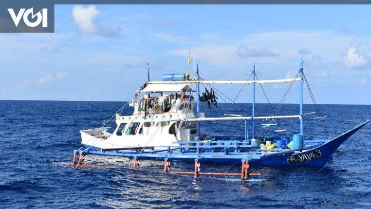 Mantap KKP Amankan Kapal Berbendera Malaysia Yang Curi Ikan Di Laut