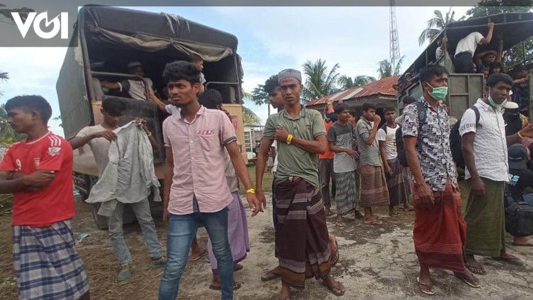 28 Imigran Rohingya Kabur Dari Lokasi Pengungsian Di Aceh