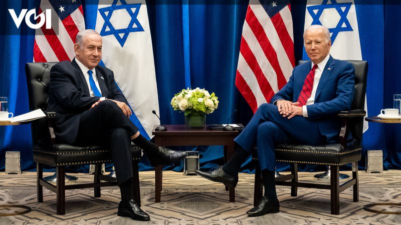 Bukan Di Gedung Putih Presiden Biden Dan Pm Israel Netanyahu Bertemu