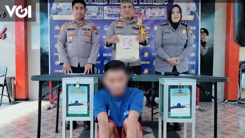 Pemuda 22 Tahun Diringkus Polres Rejang Lebong Gara Gara Curi Kotak