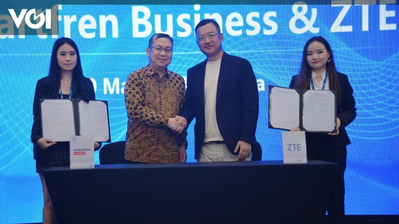 Zte Dan Smartfren Berkolaborasi Dorong Pasar Infrastruktur Jaringan Di