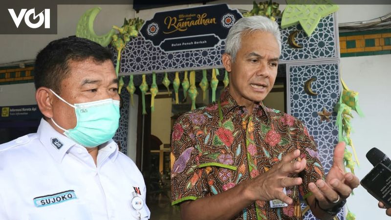 Ganjar Pranowo Imbau Pemudik Gunakan Transportasi Publik Ini Tujuannya