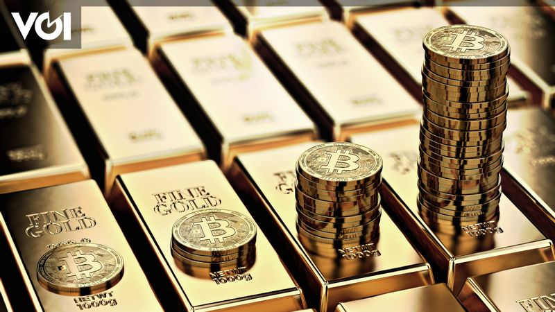 Harga Bitcoin Meningkat Investor Tradisional Tetap Pilih Emas