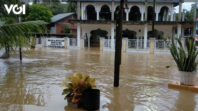 Hujan Deras Semalam Ribuan Rumah Di Wilayah Aceh Terendam Banjir