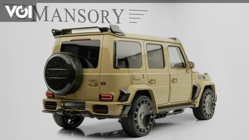 Mansory Modified Mercedes G Desert Theme Of The Desert