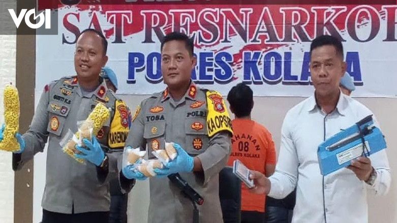 Polisi Tangkap 2 Pengedar 1 2 Kilogram Sabu Di Kolaka