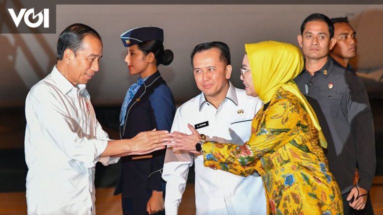 Jokowi Lanjutkan Kunker Ke Sumsel