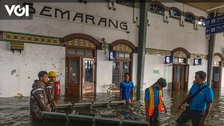 Perjalanan Terkendala Banjir PT KAI Kembalikan 100 Persen Tiket