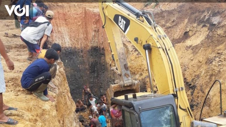 Longsor Pekerja Tambang Di Muara Enim Meninggal Dunia