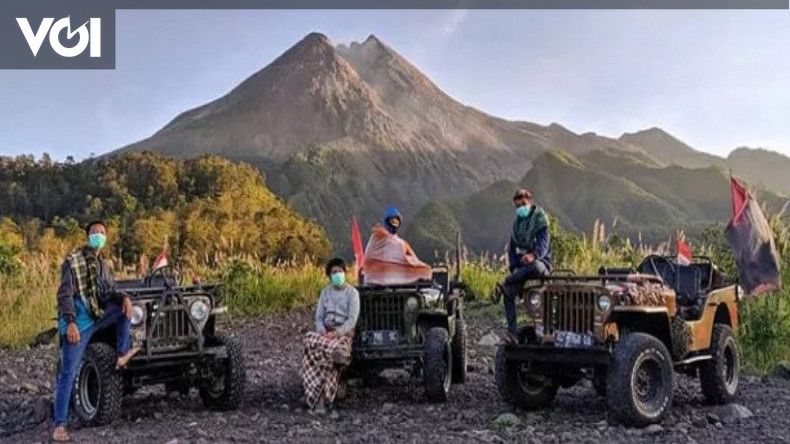 Objek Wisata Alam Lereng Gunung Merapi Ditutup Sementara