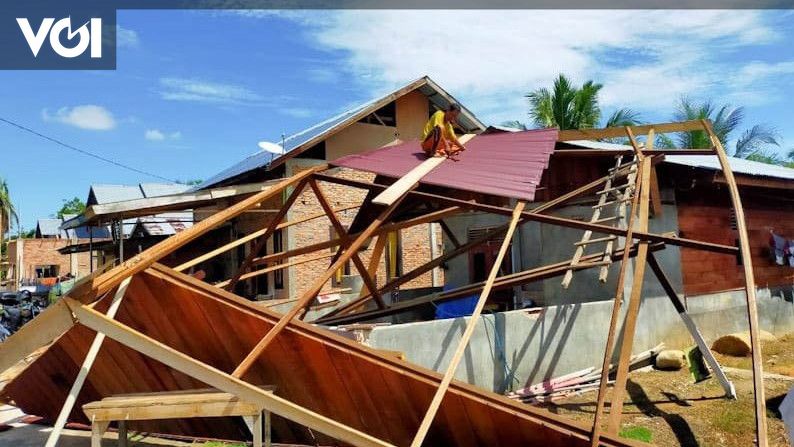 31 Rumah Di Aceh Timur Rusak Diterjang Puting Beliung