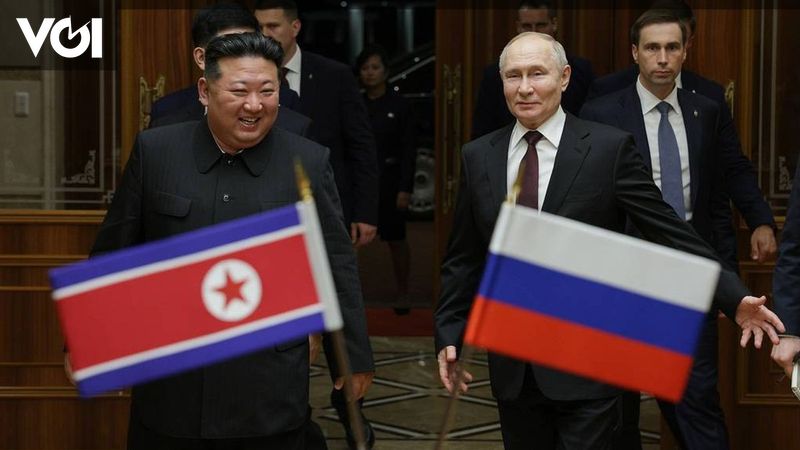 Kim Jong Un Ucapkan Selamat Tahun Ke Putin Yakin Koalisi Kalahkan