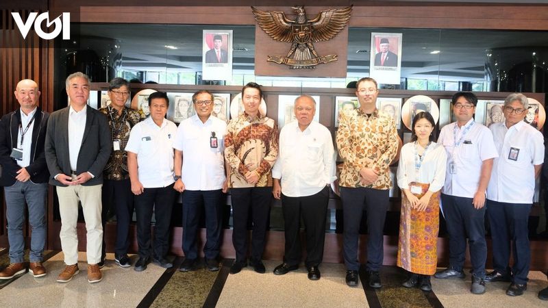 Meeting Jica Minister Basuki Encourages Acceleration Of Flood