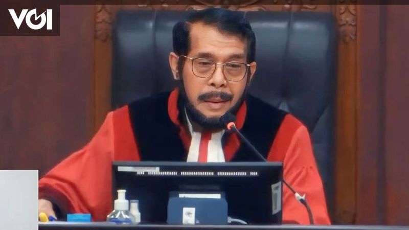 Ternyata Ketua MK Anwar Usman Tak Ikut Putuskan Penolakan Gugatan Batas