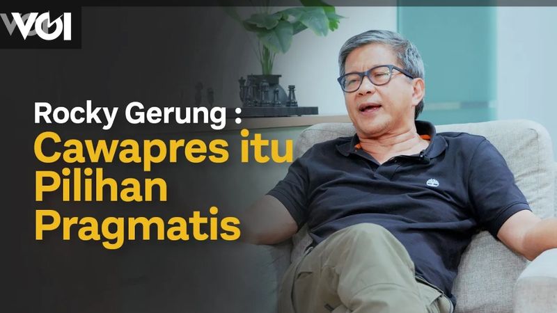 VIDEO Rocky Gerung Sebut Kalkulasi Elektoral Akan Kalah Dengan