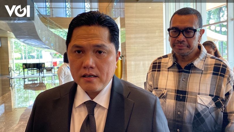 Diisukan Jadi Menteri Kabinet Prabowo Gibran Erick Thohir Saya Enggak