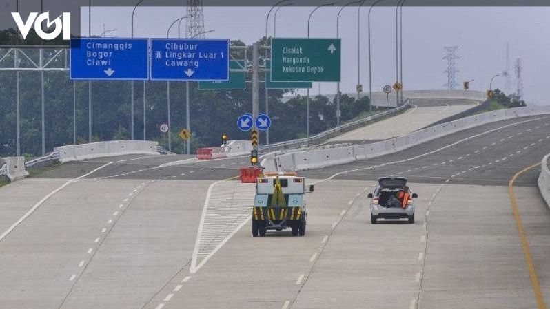 Jalan Tol Jakarta Cikampek Resmi Ganti Nama Jadi Jalan Layang MBZ