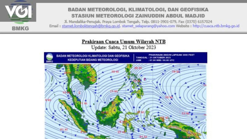 Ntb Masih Menjadi Area Peringatan Kekeringan Meteorologis