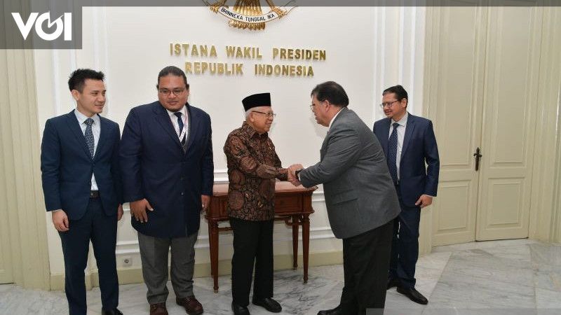 Wapres Ma Ruf Bahas Ketahanan Pangan Dan Investasi Ikn Dengan Ketua