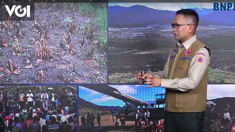 BNPB Kekeringan Di Papua Bukan Karena Tidak Ada Hujan