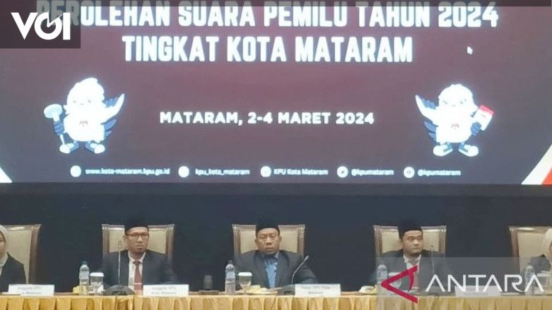 Ketua Kpu Kota Mataram Tidak Ada Pergeseran Suara Semua Murni Pilihan