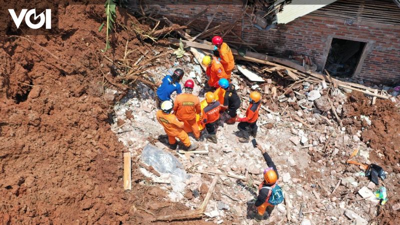 Satu Orang Masih Hilang Akibat Longsor Di Nganjuk