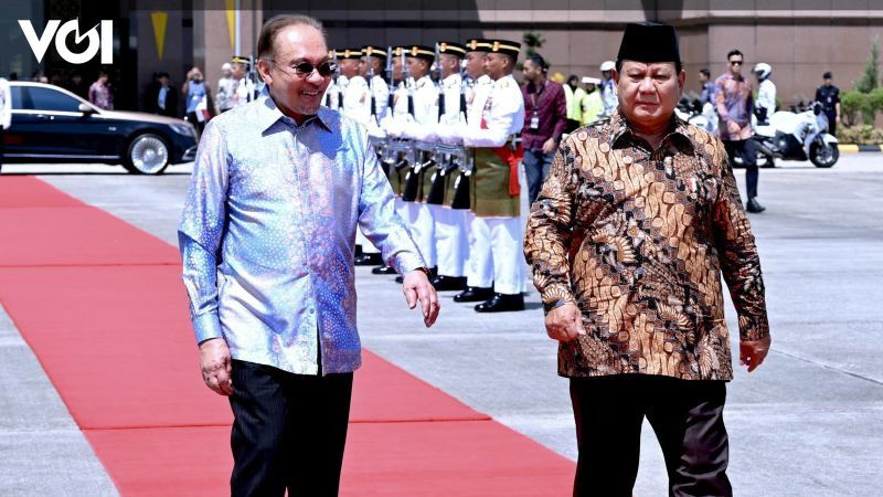 Diantar PM Anwar Ke Bandara Presiden Prabowo Kembali Ke Tanah Air