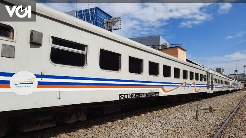 Hari Ini 5 747 Penumpang Kereta Api Berangkat Dari Stasiun Pasar Senen