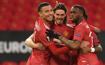 Hasil Liga Europa: Edinson Cavani Bawa Man United Lolos ke Semifinal