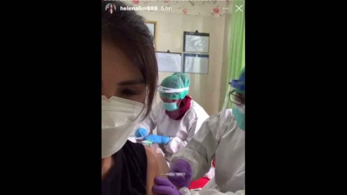 L’explication De L’Ouest Jakarta Health Office Sur Crazy Rich PIK Helena Lim Obtenir Des Vaccinations