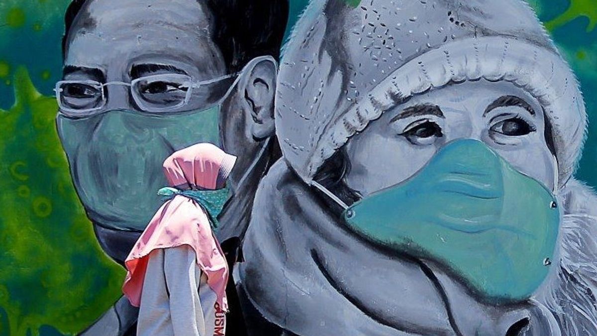 新しいCOVID-19バリアントアークトゥルスがインドネシアに入り、イードアルフィトル中のモビリティは必須のマスクが求められています
