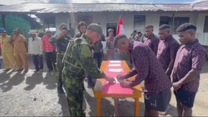 Kembali ke Pangkuan Ibu Pertiwi, Empat Mantan Anggota OPM Berikrar Setia
