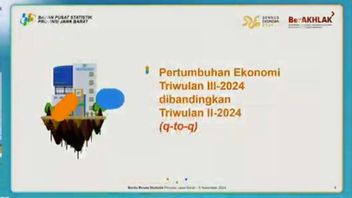 L’économie de Java occidental du troisième trimestre-2024 connaît une croissance de 4,91%, le chômage est en baisse de 0,65%
