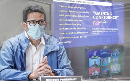 Datangi KPK, Sandiaga Uno Bahas Pengelolaan Anggaran di Bidang Pariwasata dan Ekonomi Kreatif