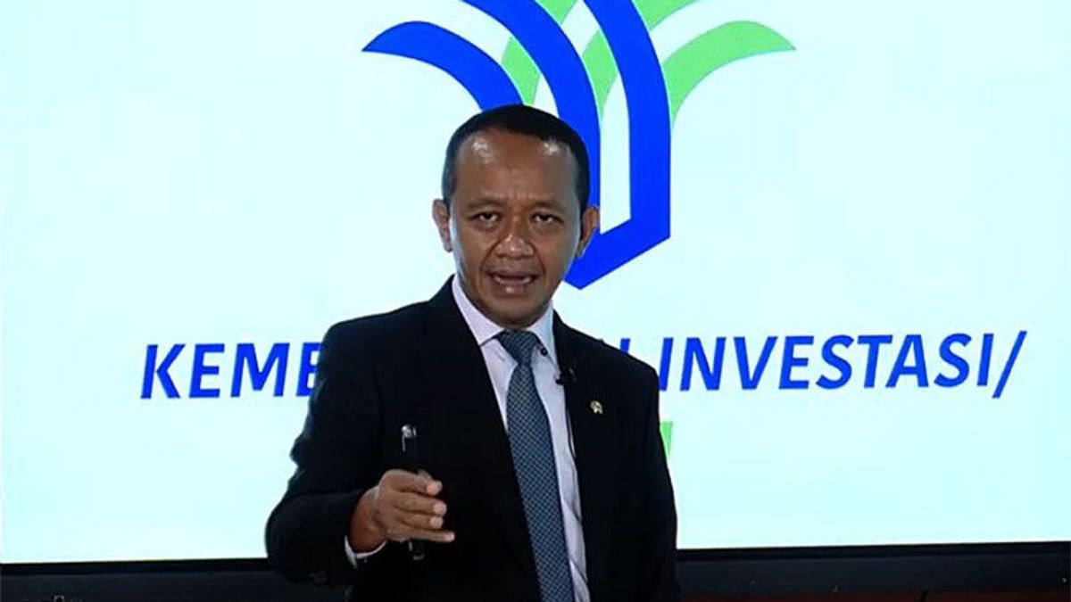 صياغة جولة واحدة من الانتخابات، بهليل بيدي هدف الاستثمار يصل إلى 1,650 تريليون روبية إندونيسية في عام 2024