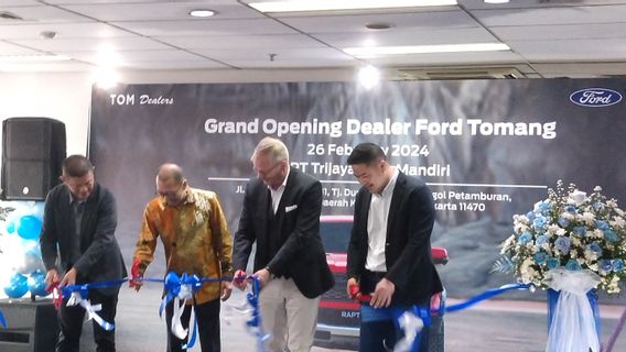 التزام جاد في البلاد ، افتتحت RMA Indonesia شبكة Ford New Dealer Network في غرب جاكرتا