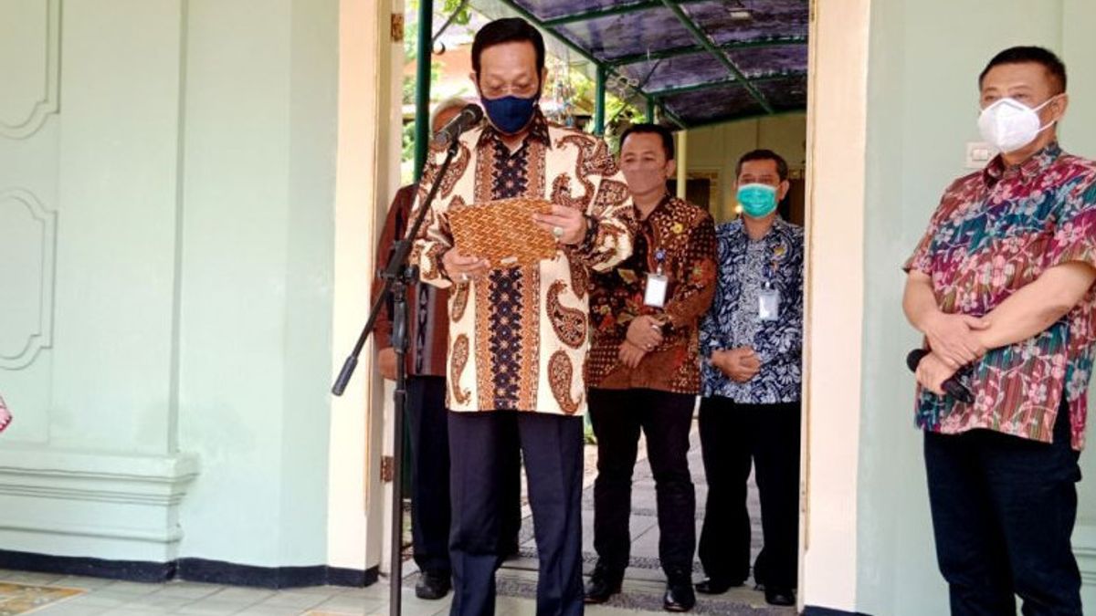 Kabar Baik untuk Buruh di Yogyakarta, UMP 2022 Naik 4,30 Persen, Sri Sultan Minta Bekerja Lebih Baik