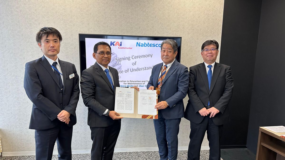 KAI Commuter Jalin Gets Japanese Nabtesco Corporation To Improve HR Skills