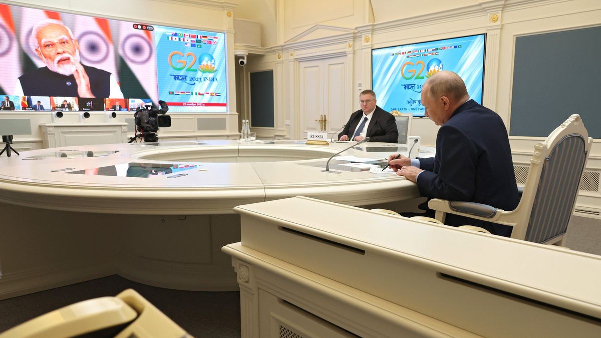 President Putin Attends G20 Virtual Meeting: Russia Has Never Rejected Peace Talks