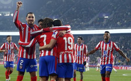 Pesta Gol Lawan Valladolid, Atletico Madrid Ancam Barcelona