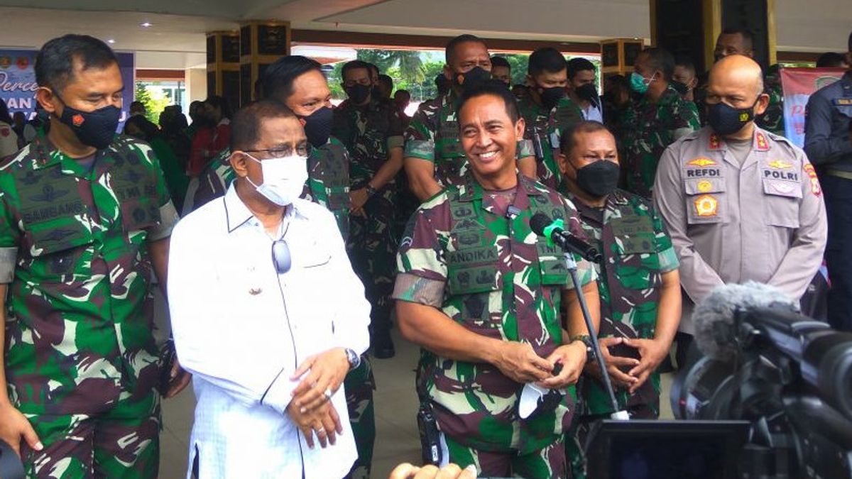 TNI司令官は、土地事件に関与するTNIメンバーがいる場合に報告するように一般市民に求めます