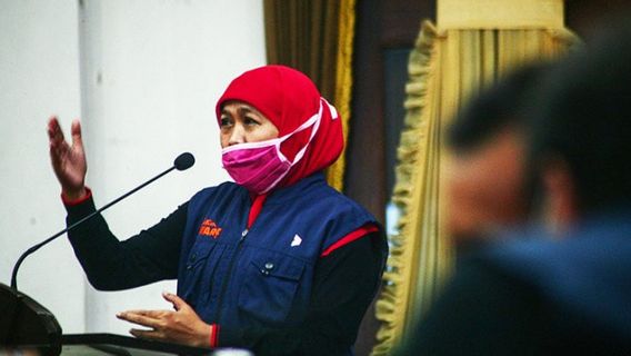 East Java Governor Khofifah Still Continues Independent Isolation