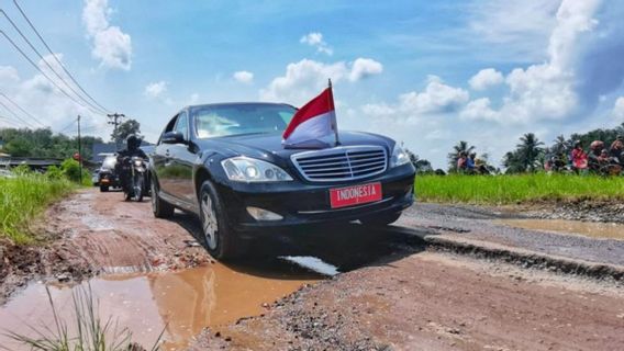 The Ministry Of PUPR Allocates 10 Road Repair Packages In Lampung, Here's The List
