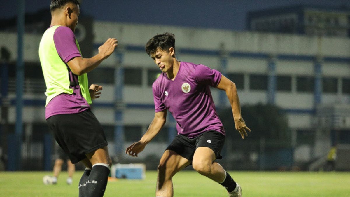 Shin Tae-yong Lowers The Intensity Of The Indonesian National Team's Training Ahead Of The Bangladesh Clash