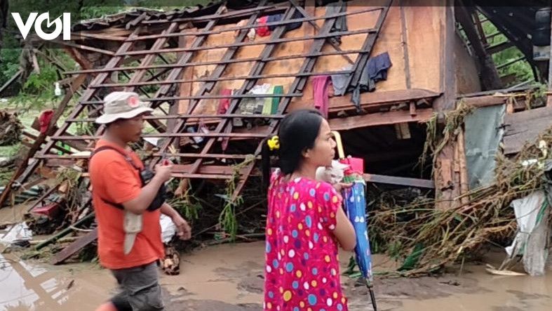 17 Rumah Hanyut Akibat Banjir Bandang Di Sumbawa