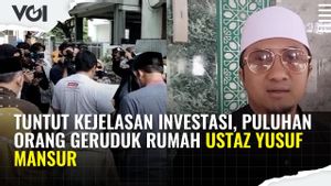 VIDEO: Rumah Ustaz Yusuf Mansur Digeruduk Puluhan Orang Terkait Kejelasan Investasi
