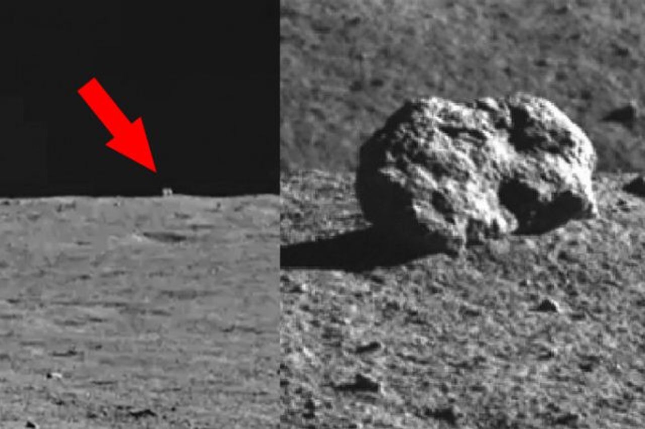 月面の中国によってエイリアンであると考えられていた神秘的なオブジェクトは それが判明しました