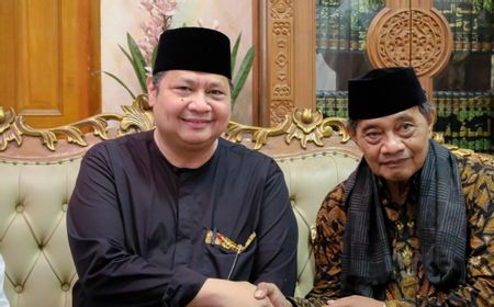 Airlangga Hartarto Didoakan Jadi Presiden oleh Kiyai di Tasikmalaya