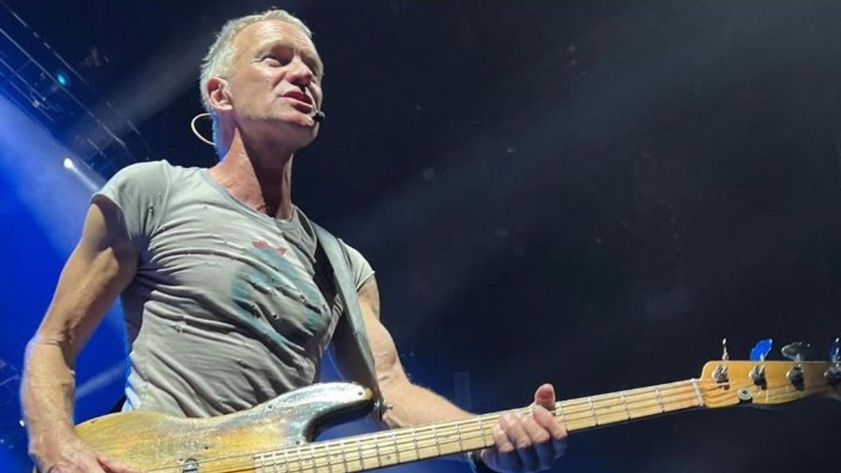 Batalkan Beberapa Show karena Infeksi Tenggorokan, Sting Tetap Tampil di Konser Solidaritas Kebakaran Los Angeles