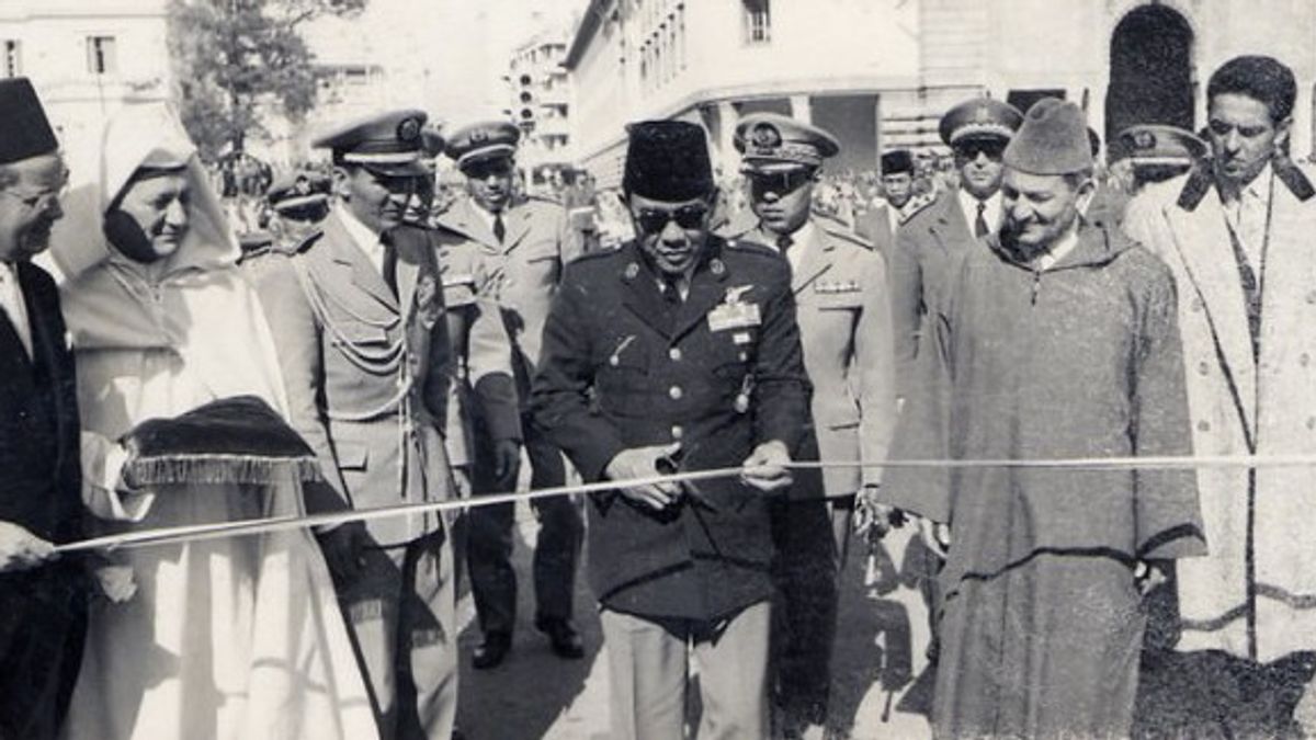 Maroko Jadikan Soekarno sebagai Nama Jalan dalam Sejarah Hari Ini, 2 Mei 1960